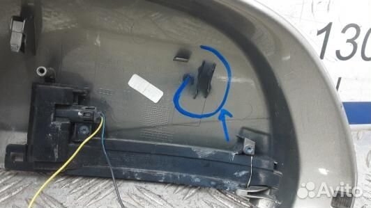 Корпус зеркала наружного правого audi A4 B8 (KDN31