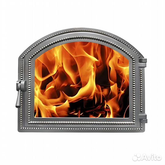 Дверь для Камина везувий каминная 217 (Бронза) вез