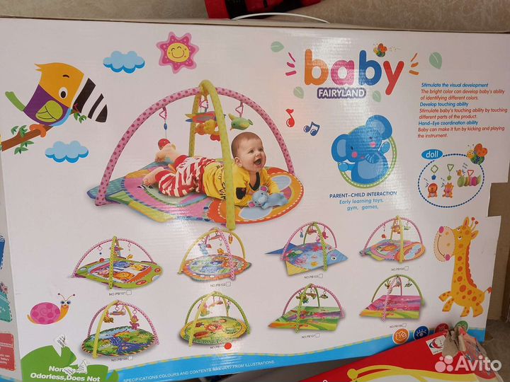 Развивающий коврик