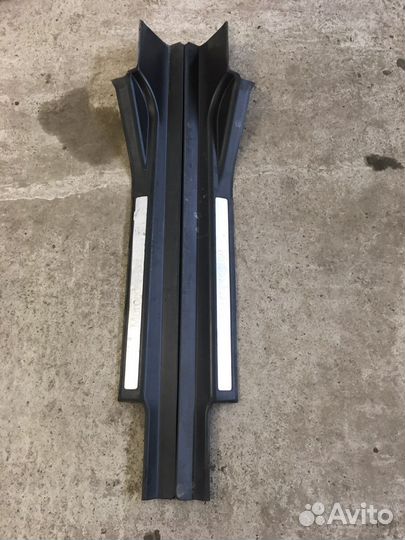 Накладки на порог внутренняя Mercedes W203 (3172)