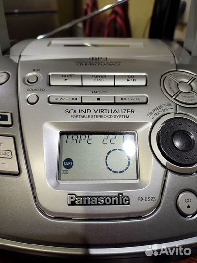 Panasonic RX-ES23 CD/mp3/AM-FM/кассета