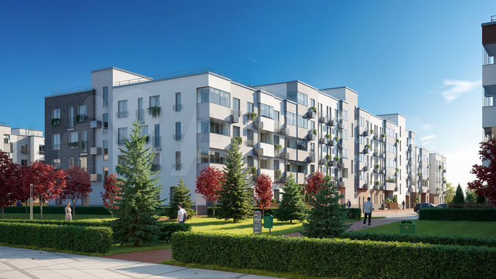 2-к. квартира, 40,8 м², 1/6 эт.