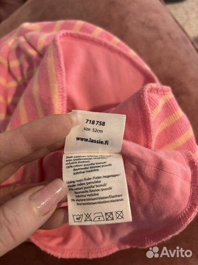 Шапка шлем lassie 52