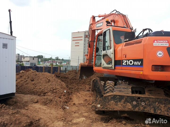 Аренда Полноповоротного экскаватора doosan