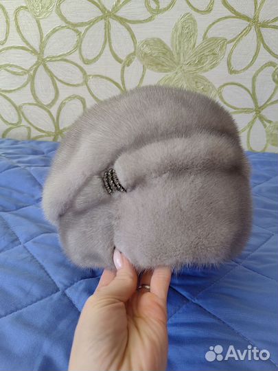 Шапка норковая женская