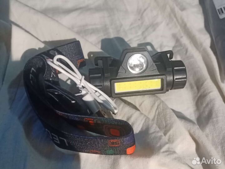 Фонарики разные.налобный 50гр