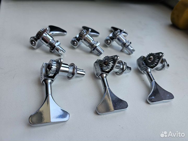 Hipshot ultralite 3+3 колки бас