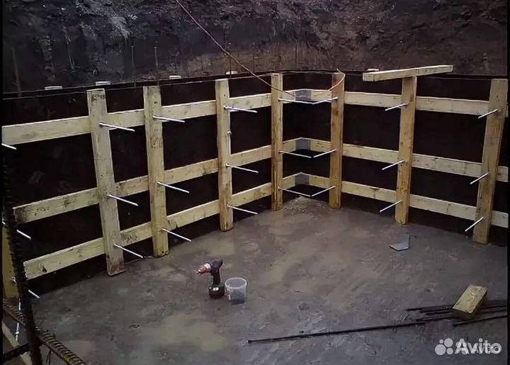 Аренда опалубки облегченной из фанеры