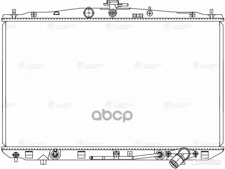 Радиатор охл. для а.м Lexus RX 270 09- LRc 1976