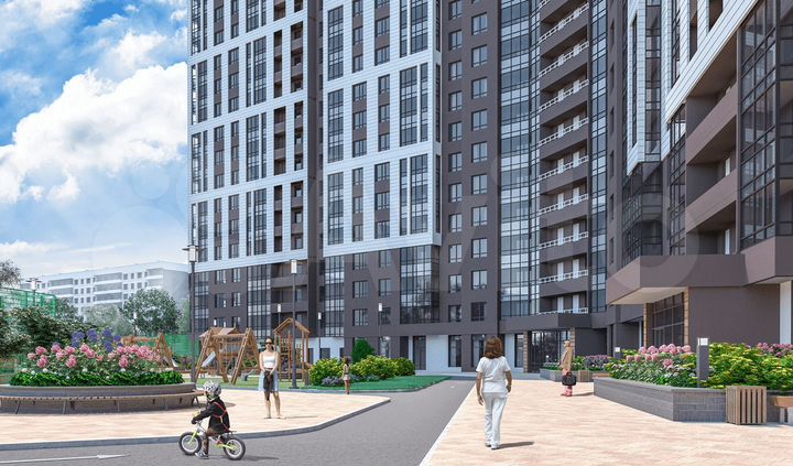 2-к. квартира, 66,1 м², 11/32 эт.