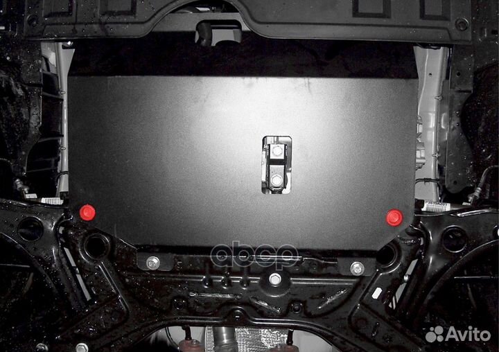 Защита картера и кпп с крепежом mitsubishi: colt