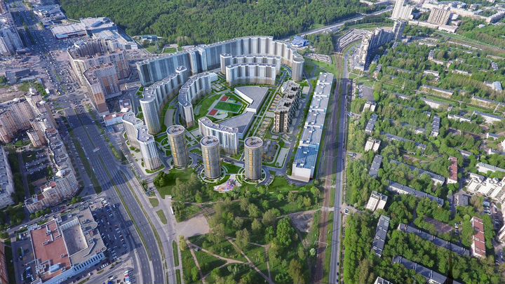 2-к. квартира, 68,6 м², 6/25 эт.
