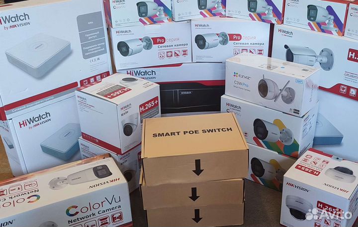 Комплект видеонаблюдения