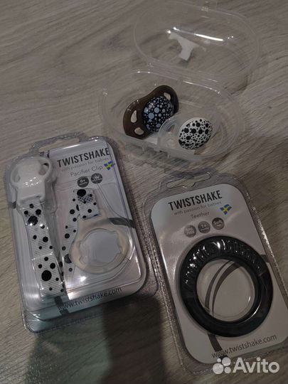 Пустышки, бутылочка twistshake