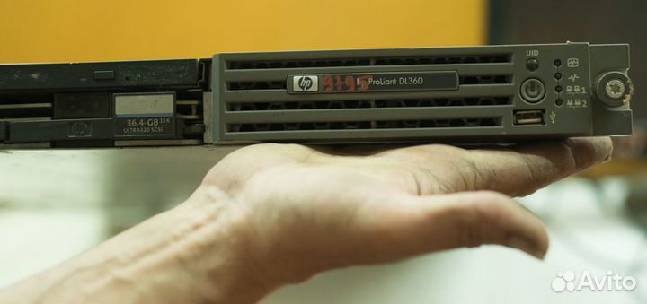 Сервер HP Proliant dl360 g4p