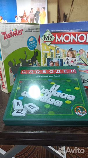 Игра монополия, Твистер, словодел