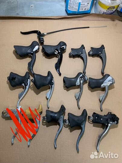 Дуалы переключатели тормоза крабы shim campagnolo