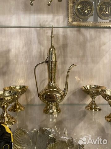 Кувшин латунь