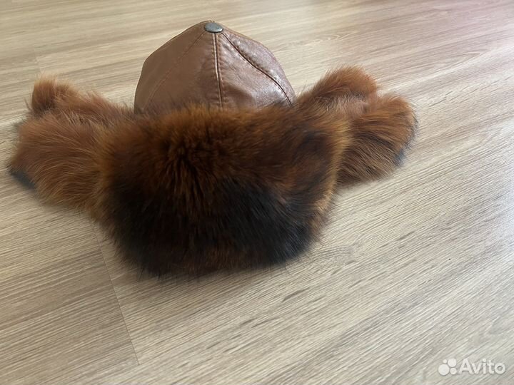 Шапка ушанка женская