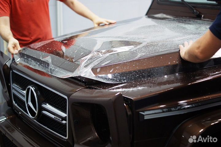 Полиуретановая гибридная плёнка антигравийная