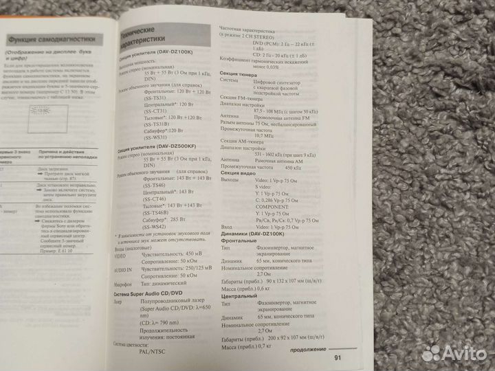 Домашний кинотеатр sony