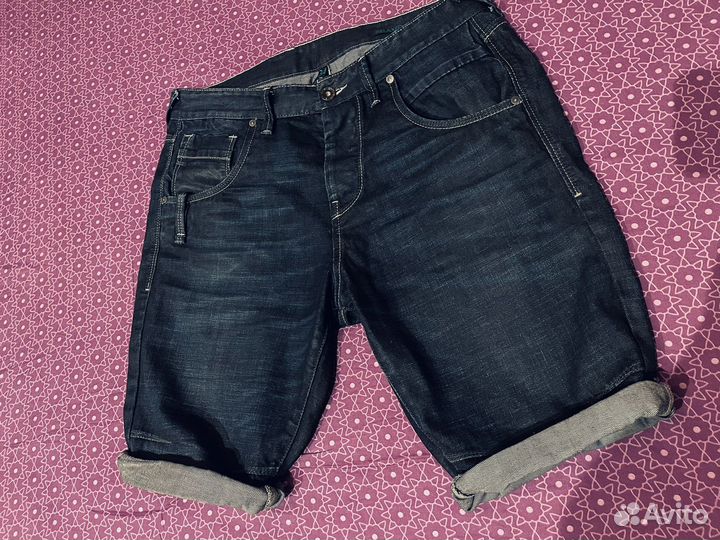 Шорты Benetton Мужские 33 Размера Оригинал