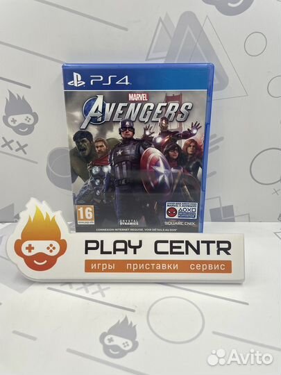 PS4 Marvel Avengers (мстители) б/у