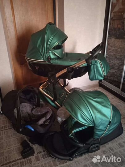 Коляска Junama fluo 3 в 1