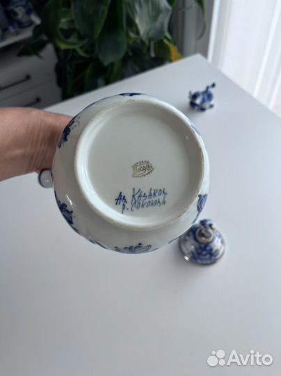 Чайник гжель СССР
