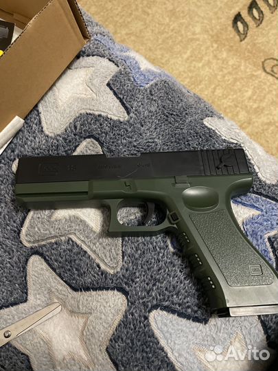 Пистолет На гильзах Игрушка