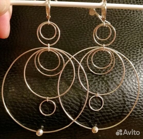 Серьги серебро 925 проба (новые)