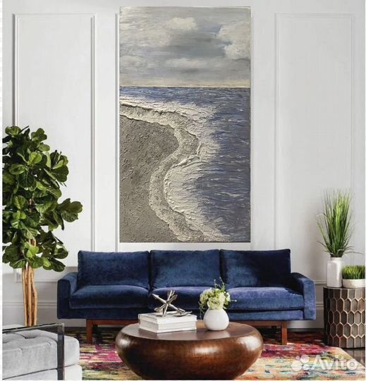 Интерьерная картина текстурная