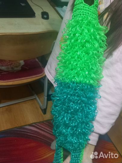 Мочалка ручной работы