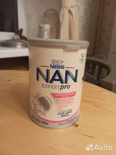 Смесь Nan антиаллергия 400 гр