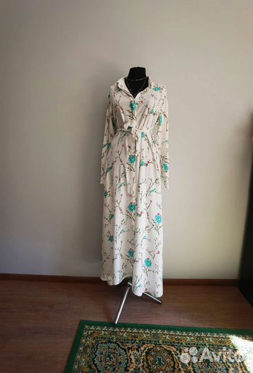 Красивое летнее платье рубашка 44-46 М