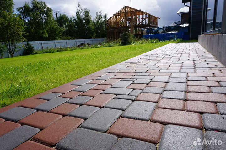Укладка тротуарной плитки