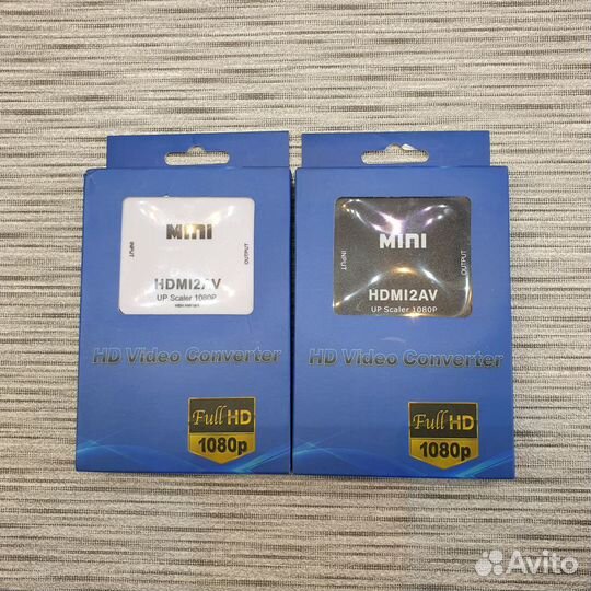 Конвертер hdmi на AV + аудио для монитора, PS3, PC