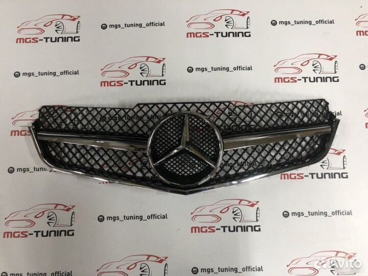 Решетка на Mercedes e-class 207 09-13 купе AMG хро