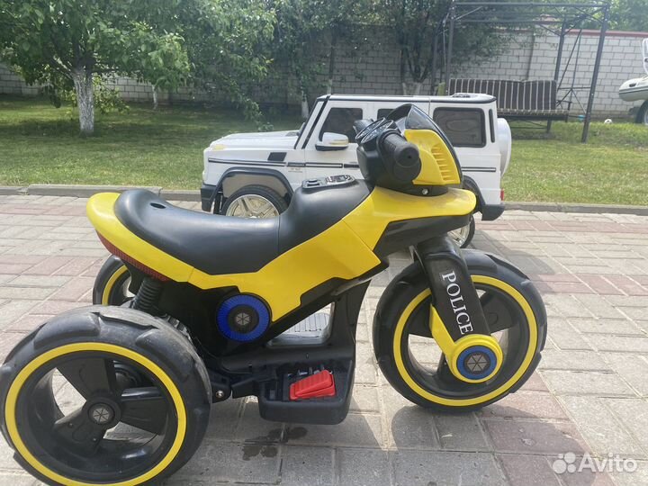 Barty Y- maxi Police детский электромотоцикл