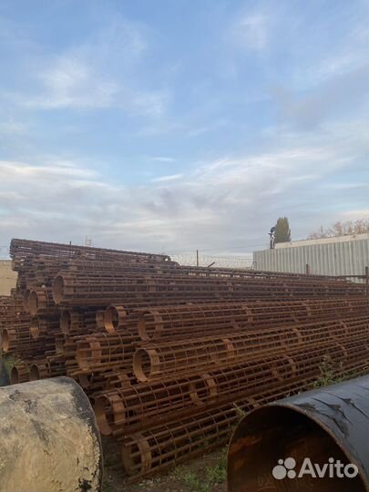 Каркас буронабивных свай