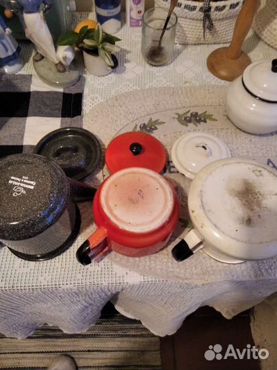 Эмалированный чайник