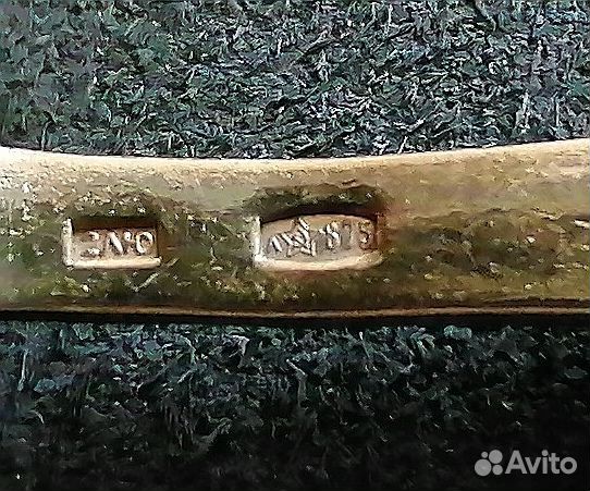 Серебряные ложки СССР с эмалью