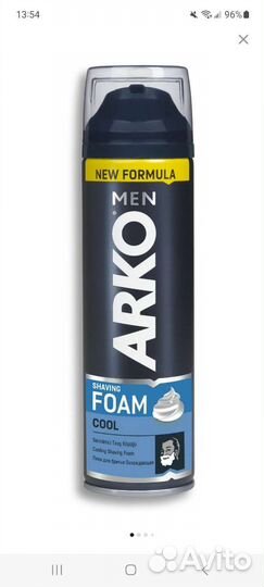 Пена для бритья arko