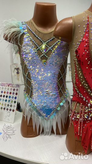 Купальник гимнастический 128 134