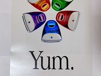 Постер/плакат apple YUM