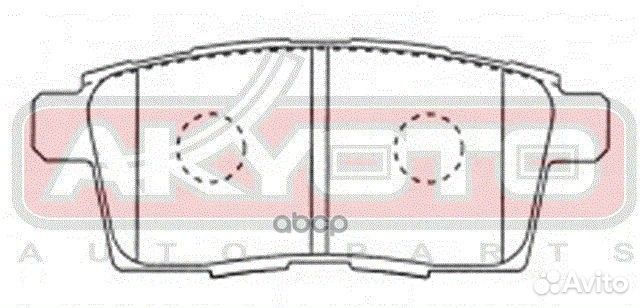 Колодки тормозные задние L2Y72648Z EHY42648Z