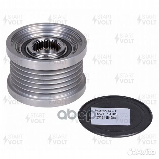 Шкив с обгонной муфтой генер. для а/м Nissan Qa