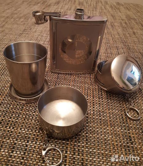 Фляжка из нержавейки