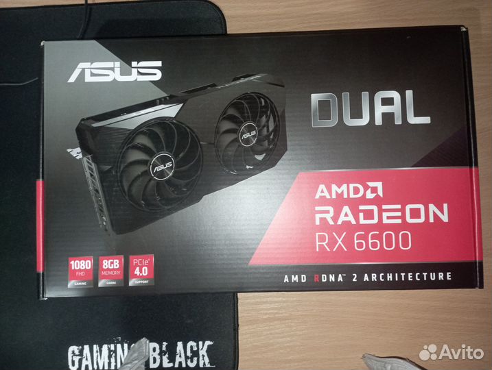 Видеокарта asus RX 6600