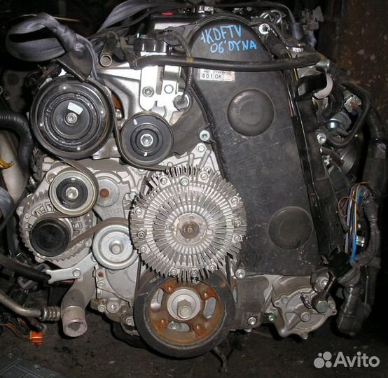 Двигатель на Тойота 3,0 1KD-FTV